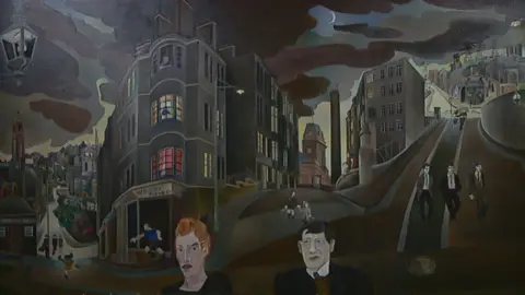 Alasdair Gray mural