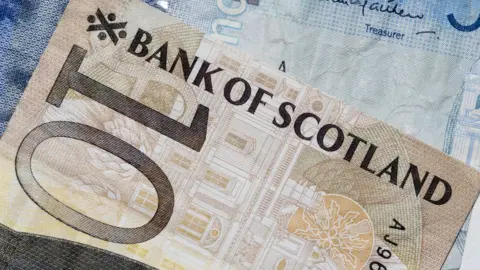 Getty Images Bank of Scotland note