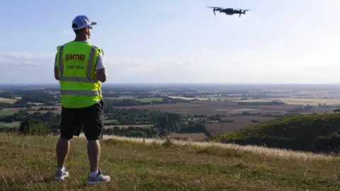 Joby Stephens Joby Stephens taking a commercial drone pilot course