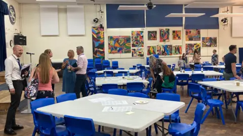 BBC/John Fairhall Teachers at The Sweyne Park School in Rayleigh