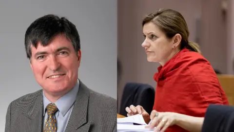 Getty Brian Donohoe and Catherine Stihler