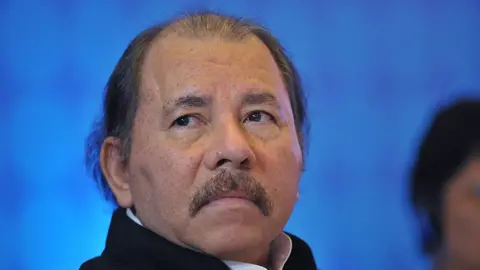 Getty Images Nicaraguan president Daniel Ortega