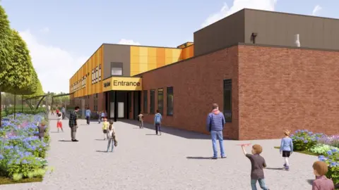 North Yorkshire Council Selby special needs school drawing