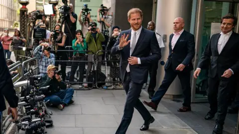 PA Media Prince Harry