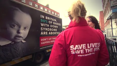 Anti-abortion groups campaigning