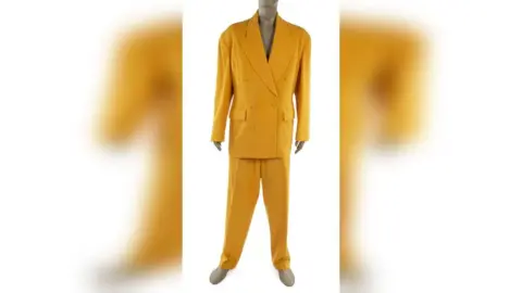 Julien's Auctions  tom jones' yellow suit