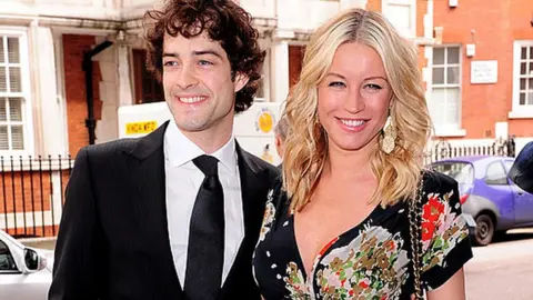 Getty Images Lee Mead and Denise Van Outen