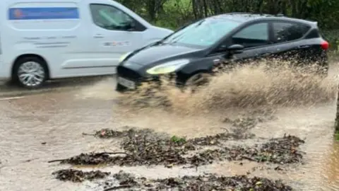 Devon Storm Ciar n causes floods power outages and shuts schools