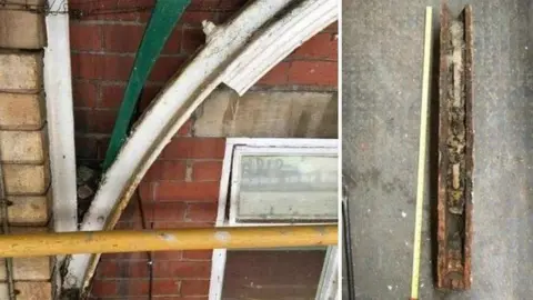 WSP/Network Rail Missing section of cast iron moulding from arch truss