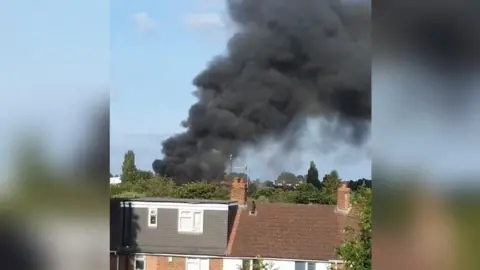 Fire on Salehole Road