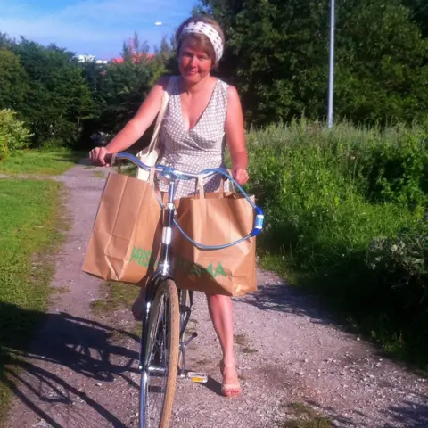 Chirikova near her home in Tallinn