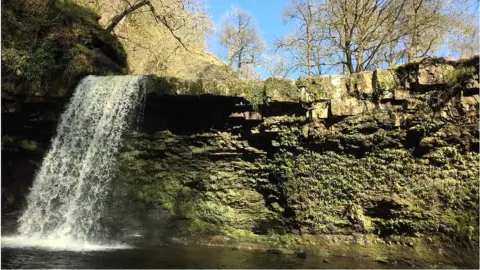 Alun Hughes / Geograph Sgwd Gwladus falls