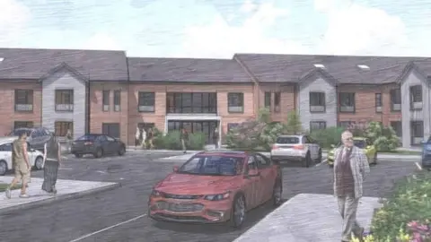 Artist impression of the care home