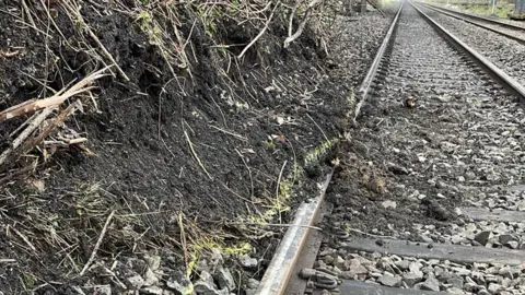 Network Rail Landslide