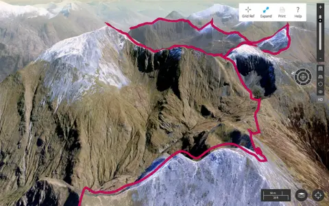 Ordnance Survey 3D map