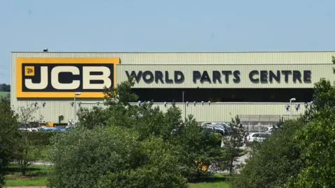 Getty Images JCB in Staffordshire