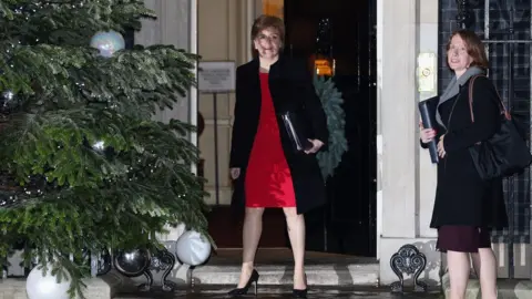 Getty Images Nicola Sturgeon and Liz Lloyd