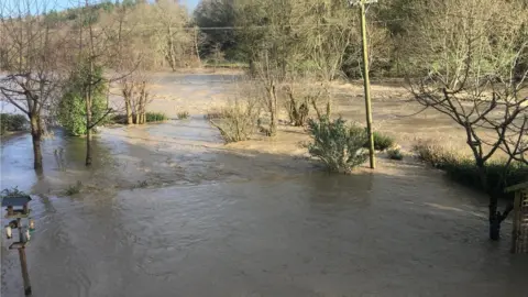 Samantha Kenyon Floods on Glanllyn farm