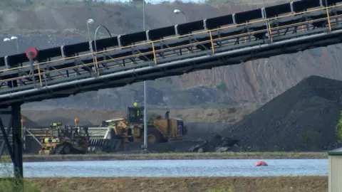 BBC The Carmichael coal mine