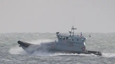 Leon Neal Border Force patrol boat