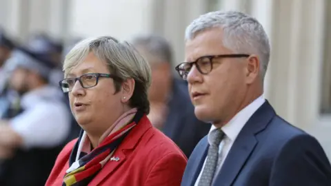 PA Media Joanna Cherry and Jo Maugham