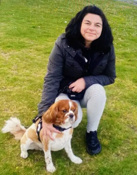 Police Scotland Donna Janse Van Rensburg and her dog Joey