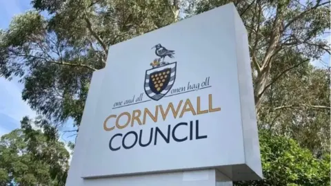 BBC Cornwall Council logo