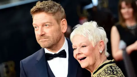 PA Media Sir Kenneth Branagh and Judi Dench