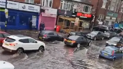 Majid Mahmood Flooding on Alum Rock Road between Sladefield Road and Woodwells Road