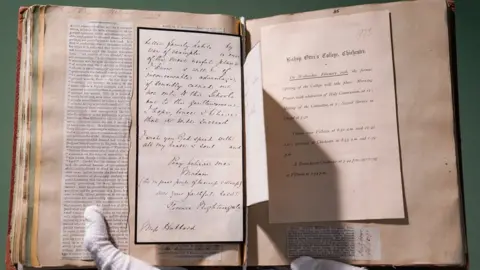 PA Media Letter from Florence Nightingale