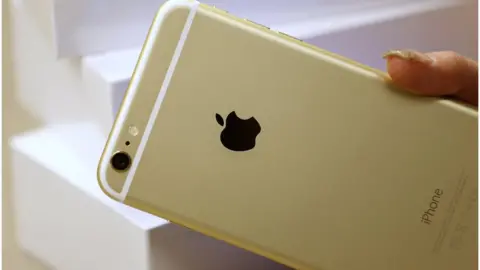 Getty Images A gold iPhone 6