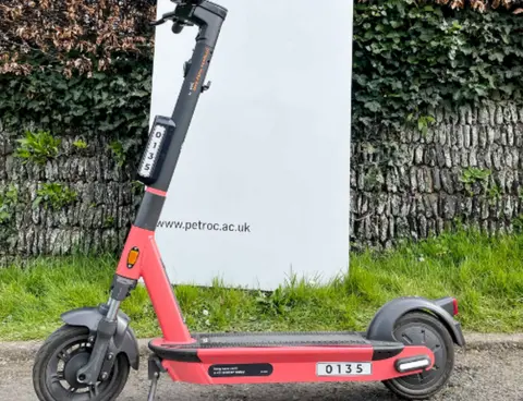 North Devon Council / Petroc / Voi Electric scooter