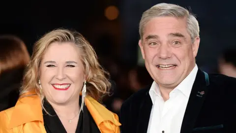 Getty Images Steph and Dom Parker