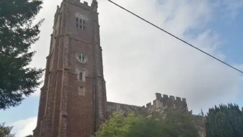 Natasha Windsor-Horne Picture of the bell tower and clock at Kenton