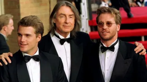 Reuters Joel Schumacher, Val Kilmer, right, and Chris O'Donnell