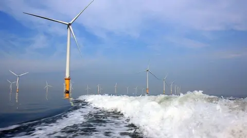 Getty Images Burbo Bank Offshore Wind Farm, Liverpool