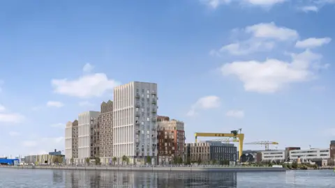 Todd architects CGI image of development