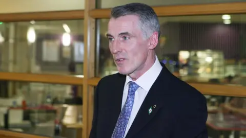 Pacemaker Sinn Fein's Declan Kearney