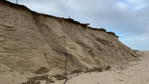 Brian Thompson Eroded cliffs