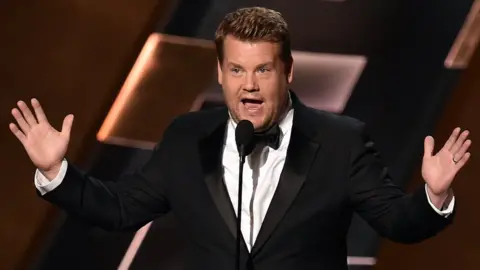 Getty Images James Corden at the 2015 Emmy Awards