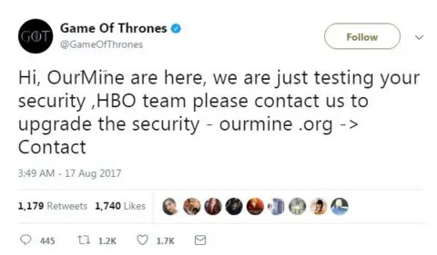 Twitter: HBO  Twitter