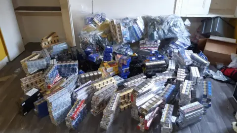 Gloucestershire Trading Standards Illegal tobacco haul