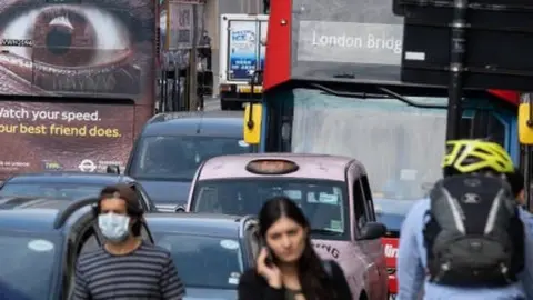 Getty Images Traffic in London