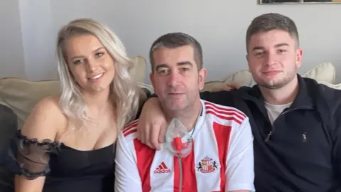 Keith Hurworth Keith Hurworth with his daughter Libby and son Liam