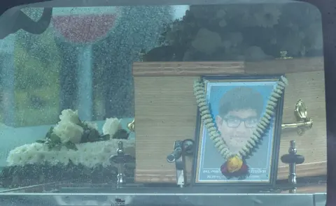 Mark Lewis Funeral cortege