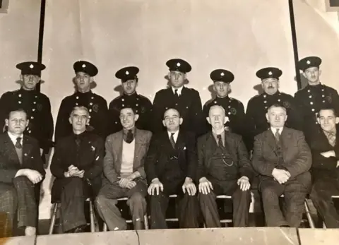 Family handout Rotherwas factory firefighters