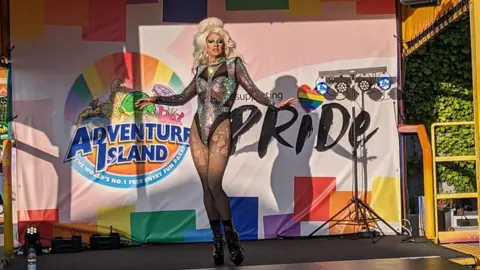 Supplied Crystal at Adventure Island in Southend-on-Sea