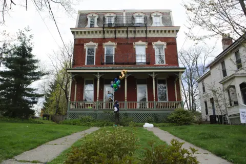 Madeleine Hordinski Outside of Maddie's home