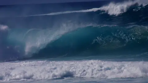 Getty Images A tsunami