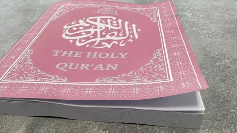 Akef Akbar Copy of Quran